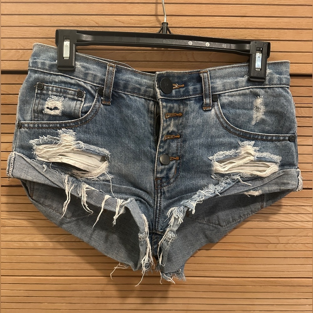 One teaspoon cutoff Jean shorts bandits 25